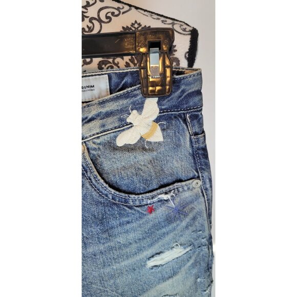 Adriano Goldschmied The Phoebe Bumblebee Women's Vintage High Rise Jean Size 27R - Picture 2 of 14